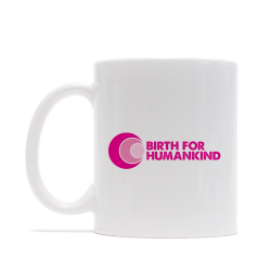 Birth for Humankind logo mug